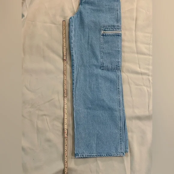 Levi’s High Loose Ample Haut Women’s Blue Jeans - Size 27 - Picture 12 of 14